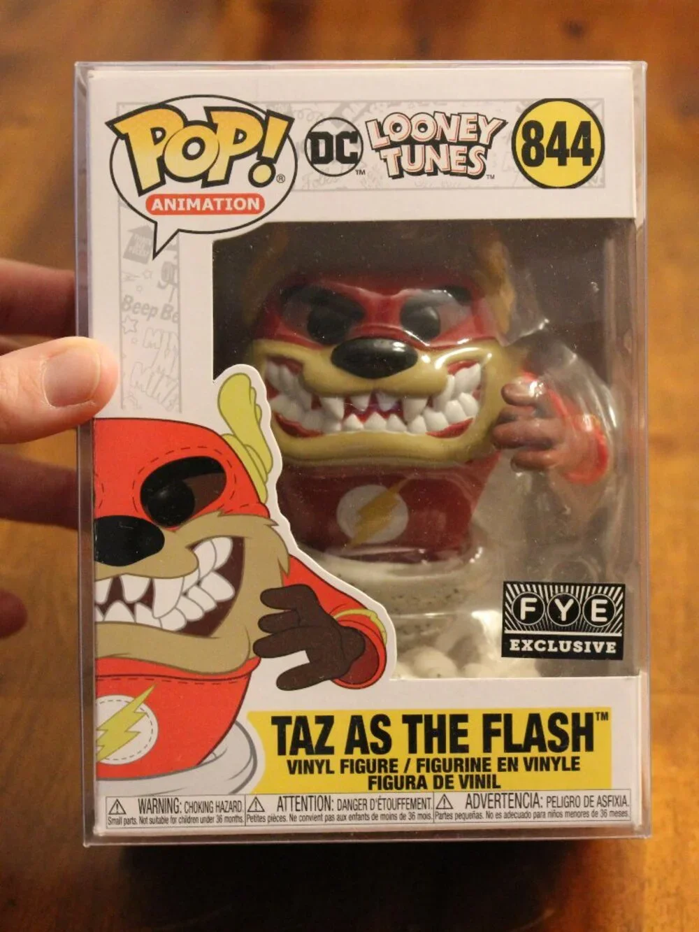 Taz as the Flash Funko Pop 844